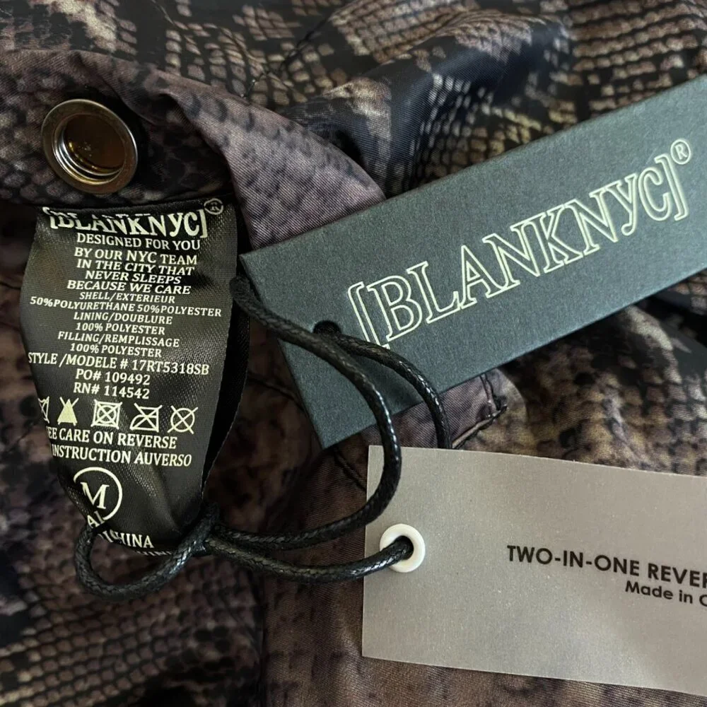 BLANKNYC Between The Lines Jacket NEW - Picture 9 of 10